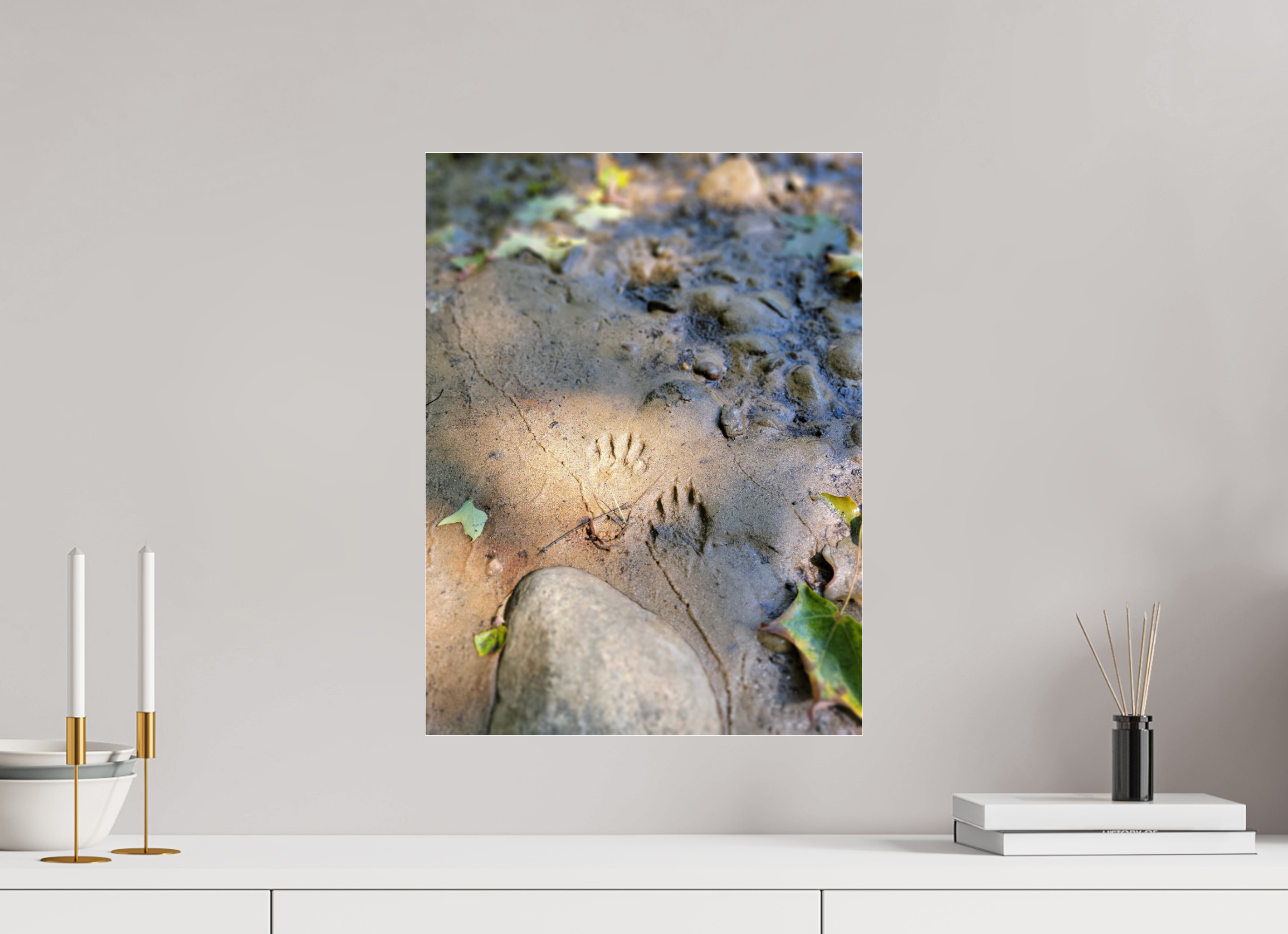 15 x 20″, Photo Print Under Acrylic Glass Echo's Of A Night Walker
