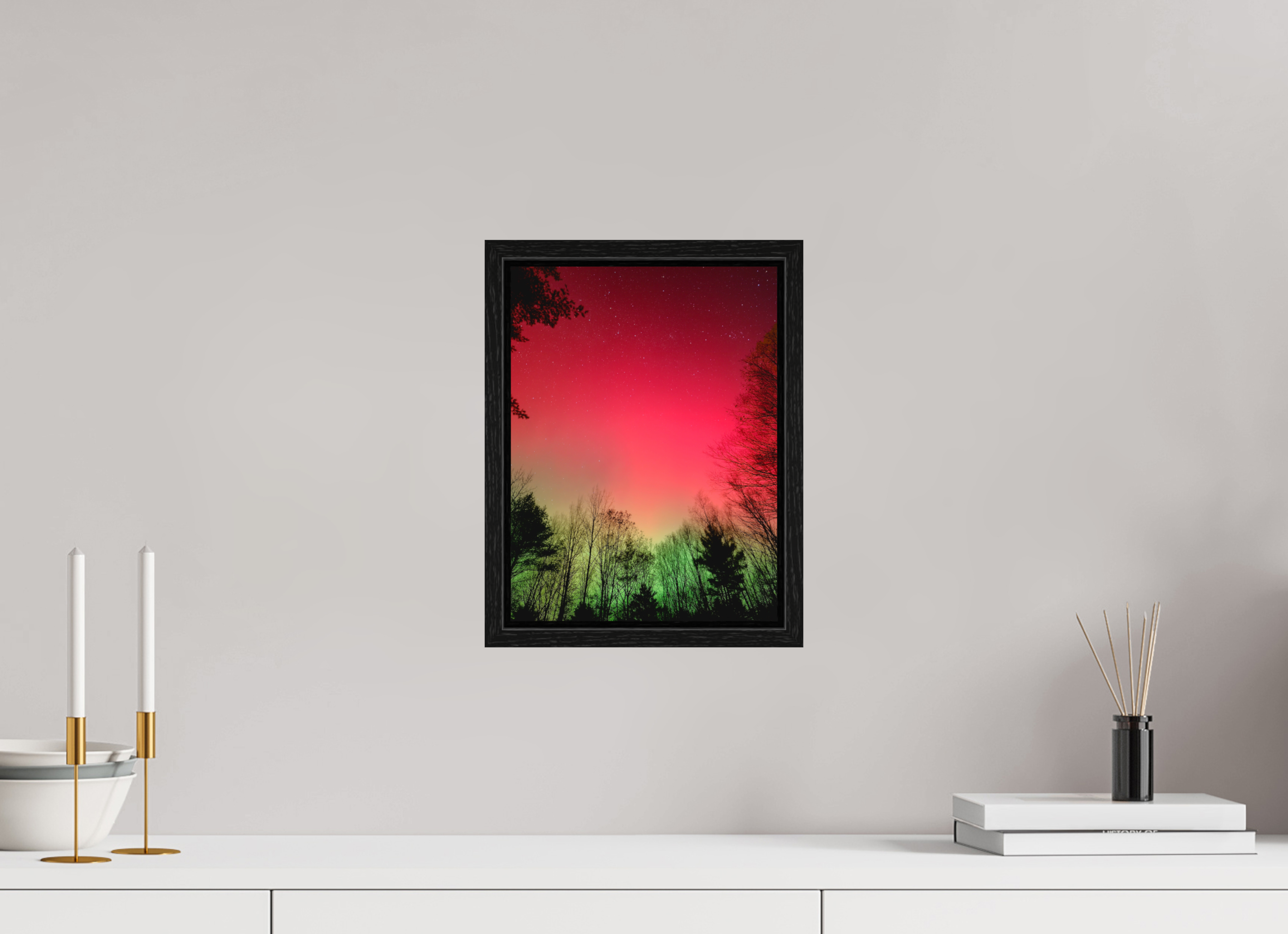 9 x 12″, Floater Frame The Northern Slice