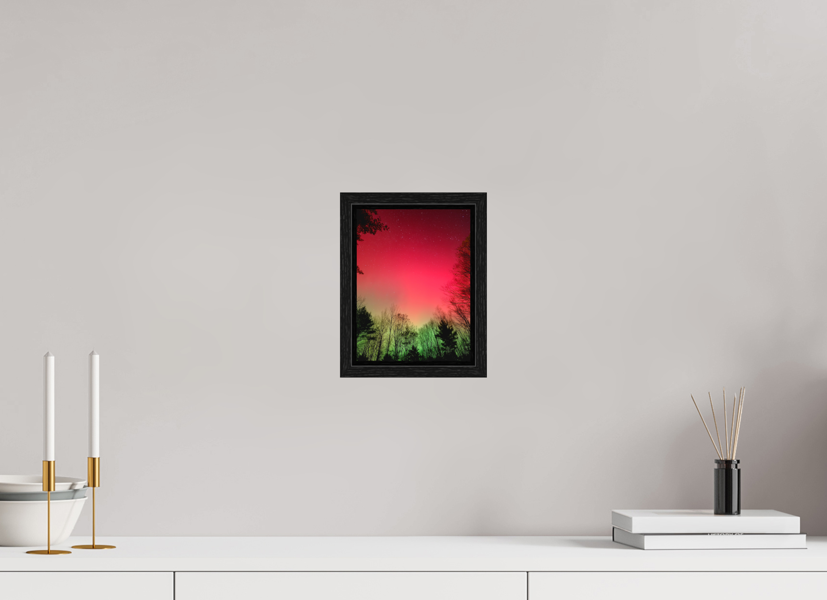 6 x 8″, Floater Frame The Northern Slice