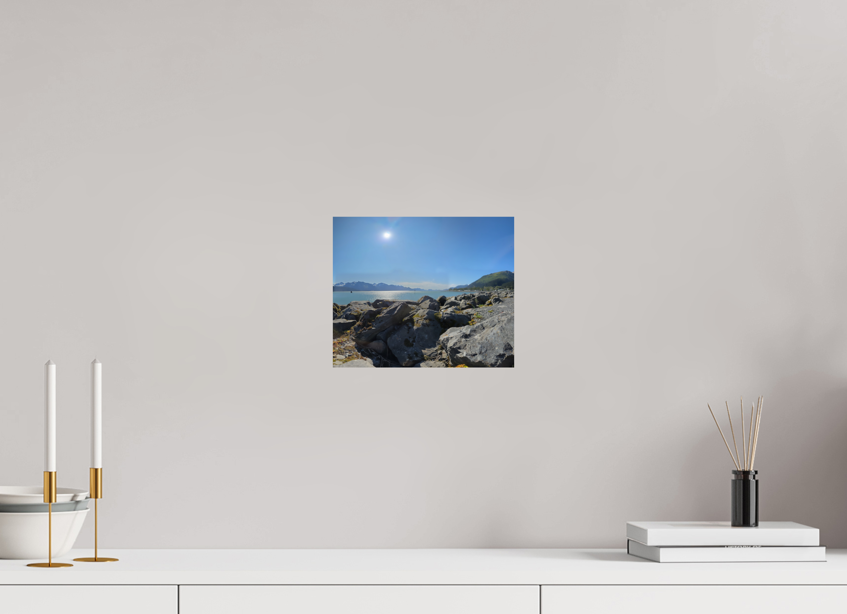 9.6 x 8″, Photo Print On Fuji Crystal DP II The Seward Sun