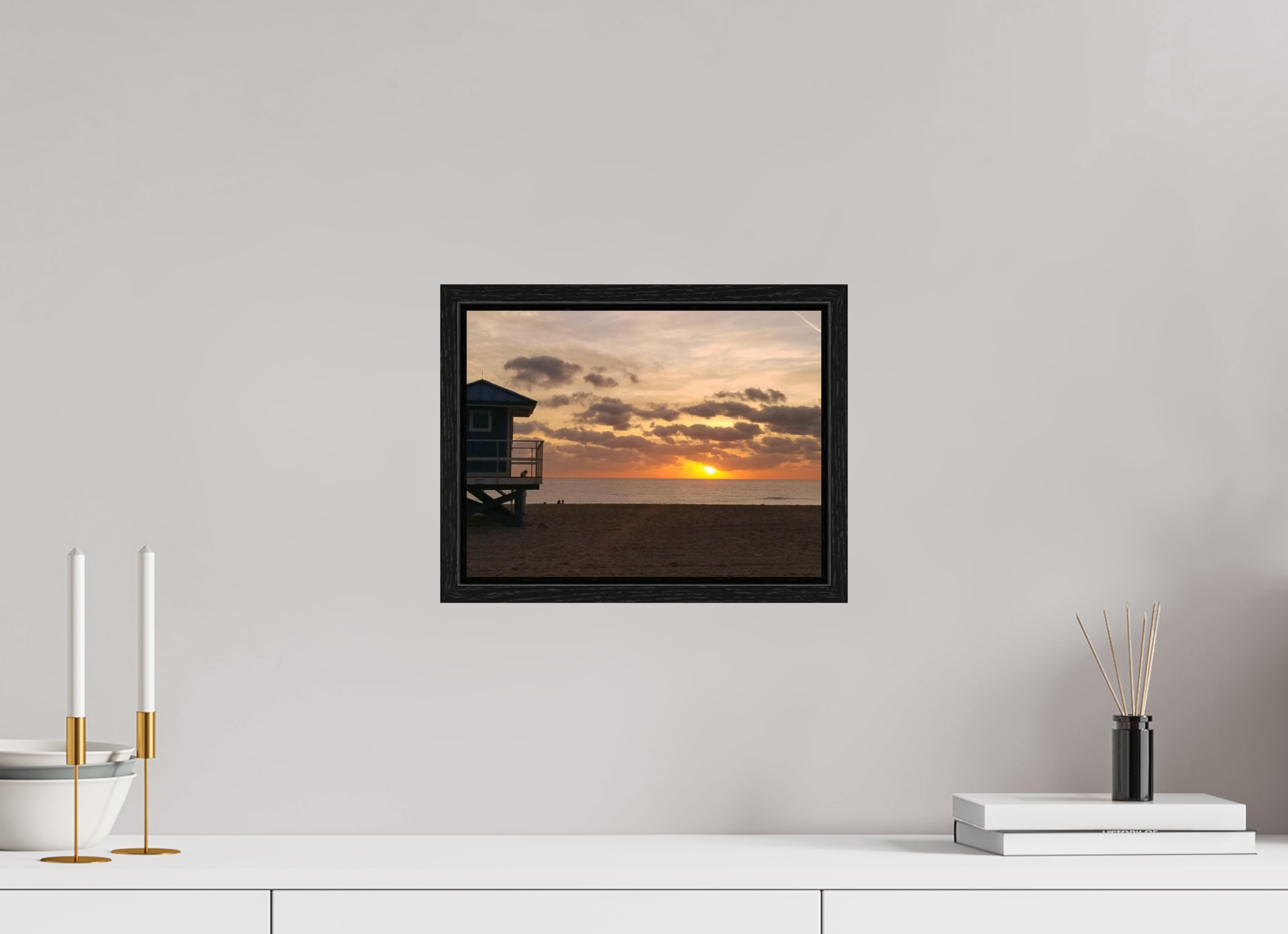 12 x 9″, Floater Frame The Hampton Sky