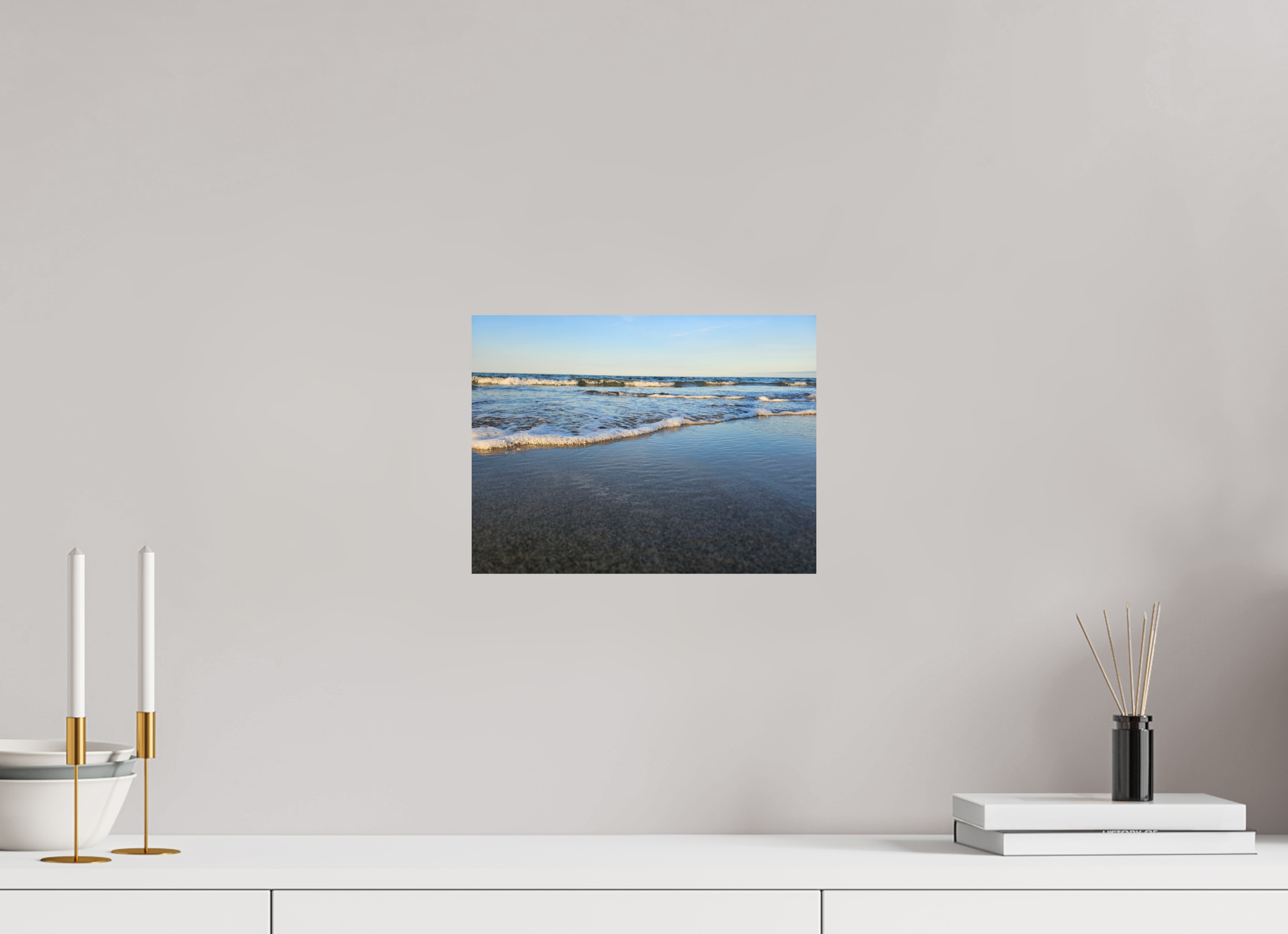 12 x 9″, Photo Print On Fuji Crystal DP II The Quiet Shore