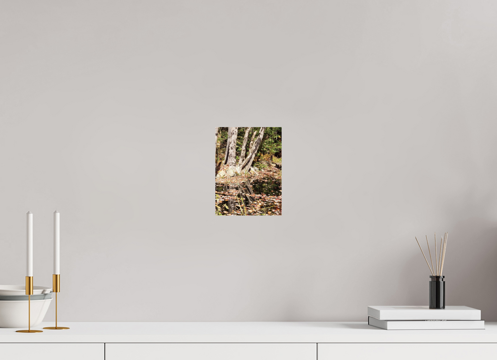 6 x 8″, Photo Print On Fuji Crystal DP II Falling Into Reflections
