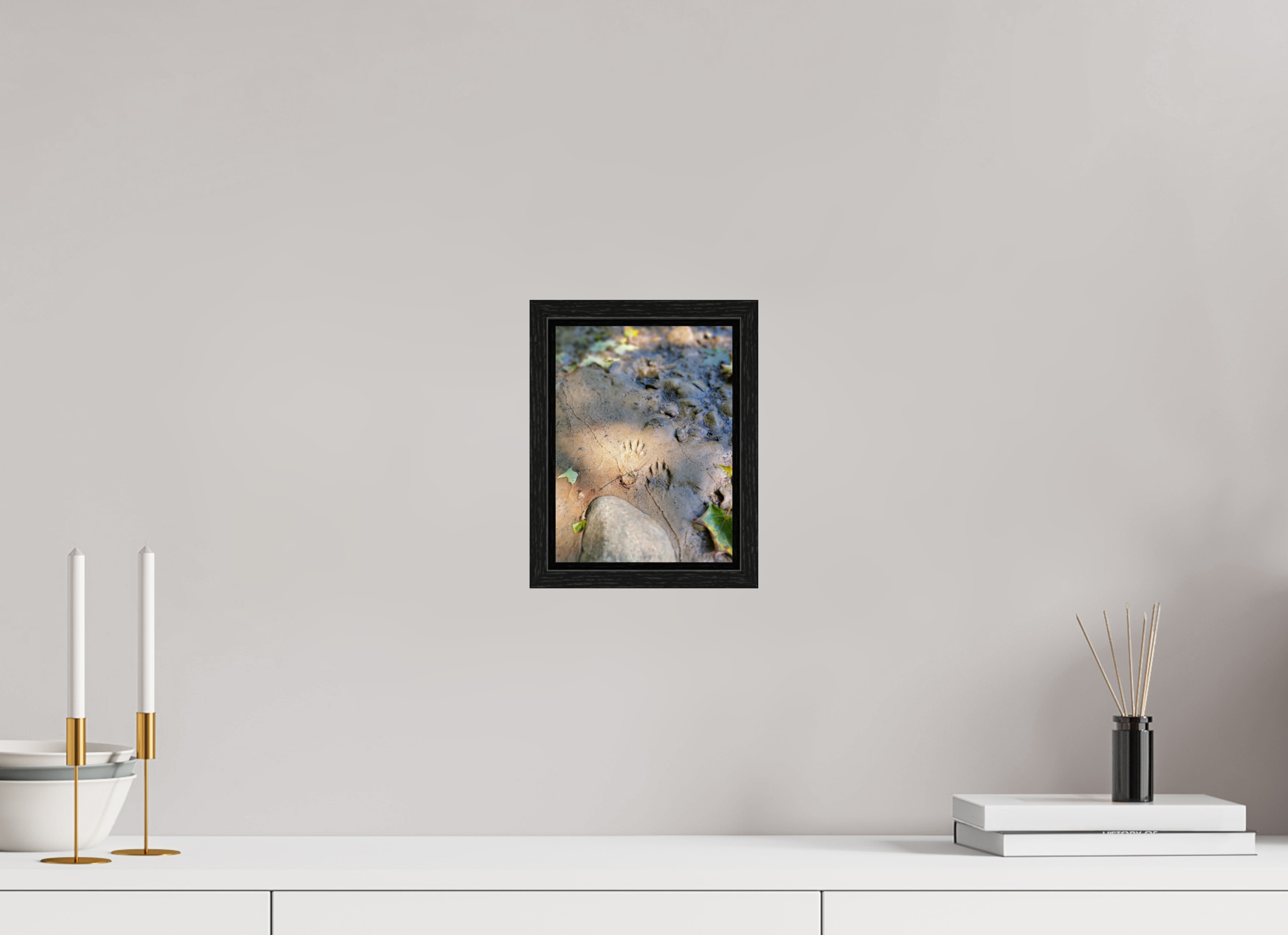6 x 8″, Floater Frame Echo's Of A Night Walker