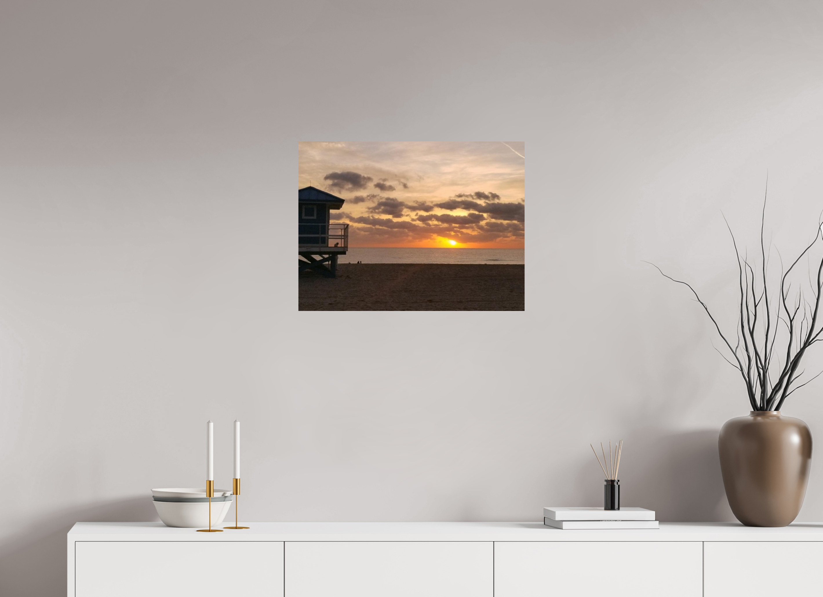 24 x 18″, Photo Print On Fuji Crystal DP II The Hampton Sky