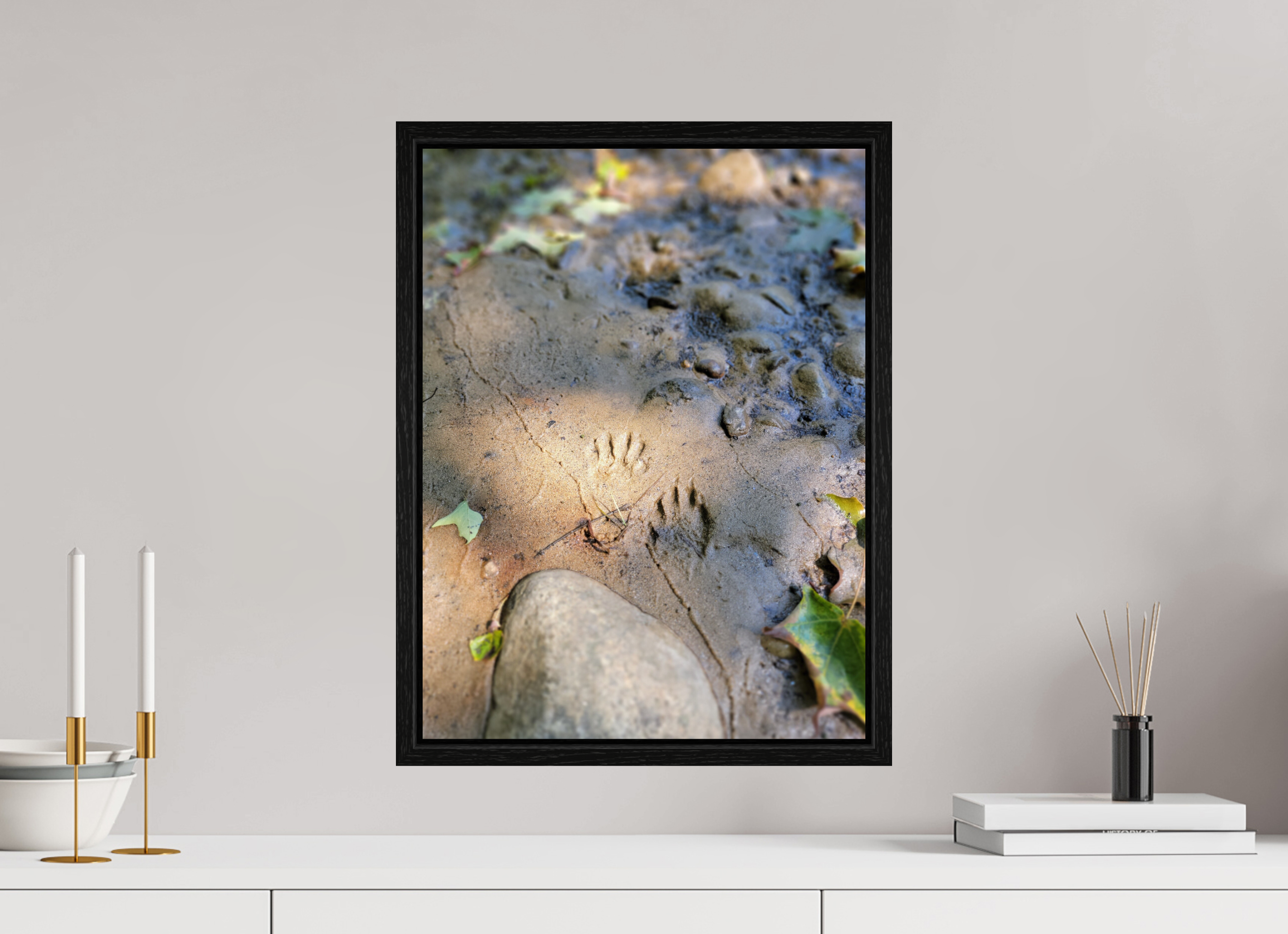 15 x 20″, Floater Frame Echo's Of A Night Walker