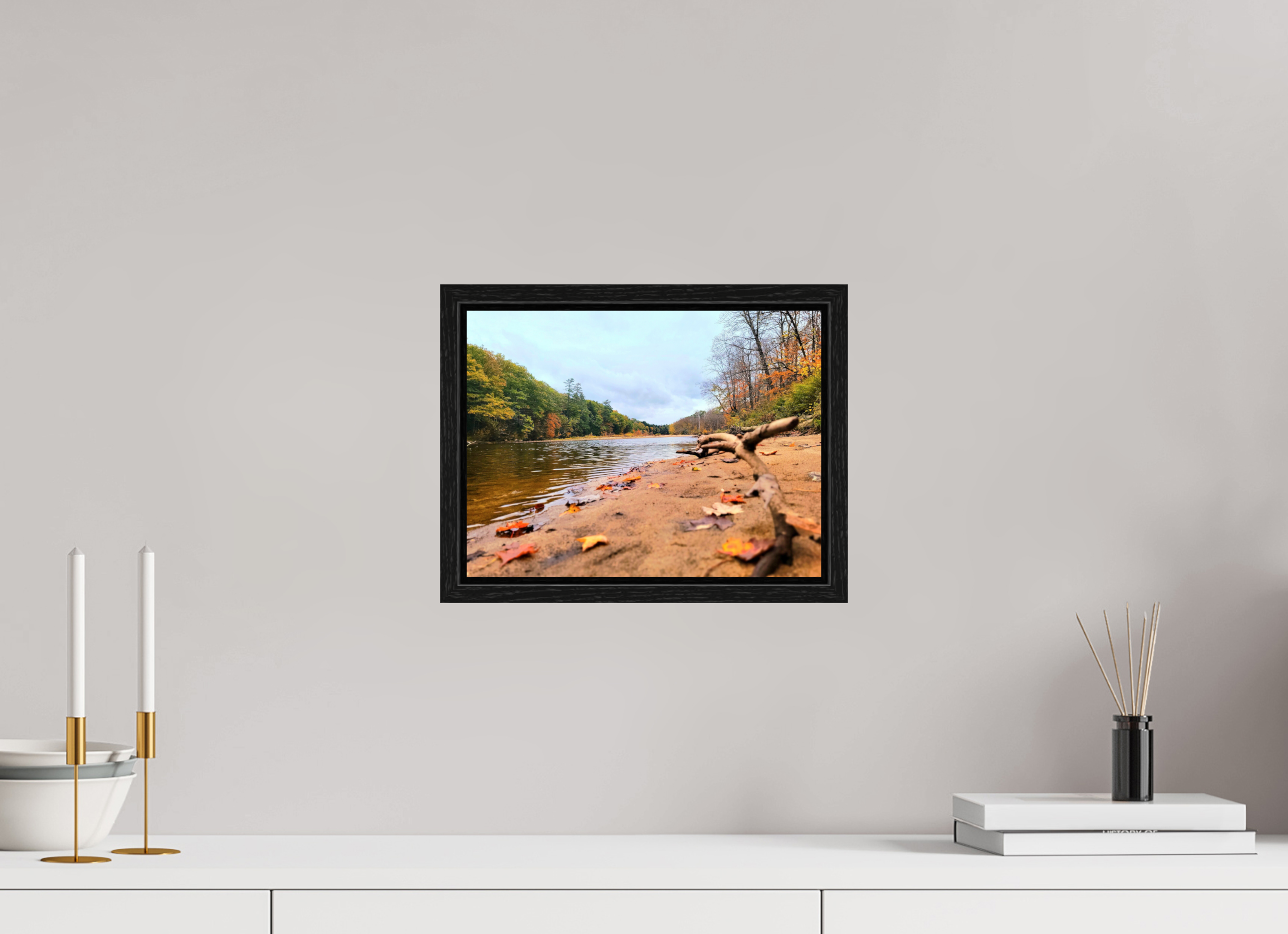 12 x 9″, Floater Frame The Rivers Resting Place