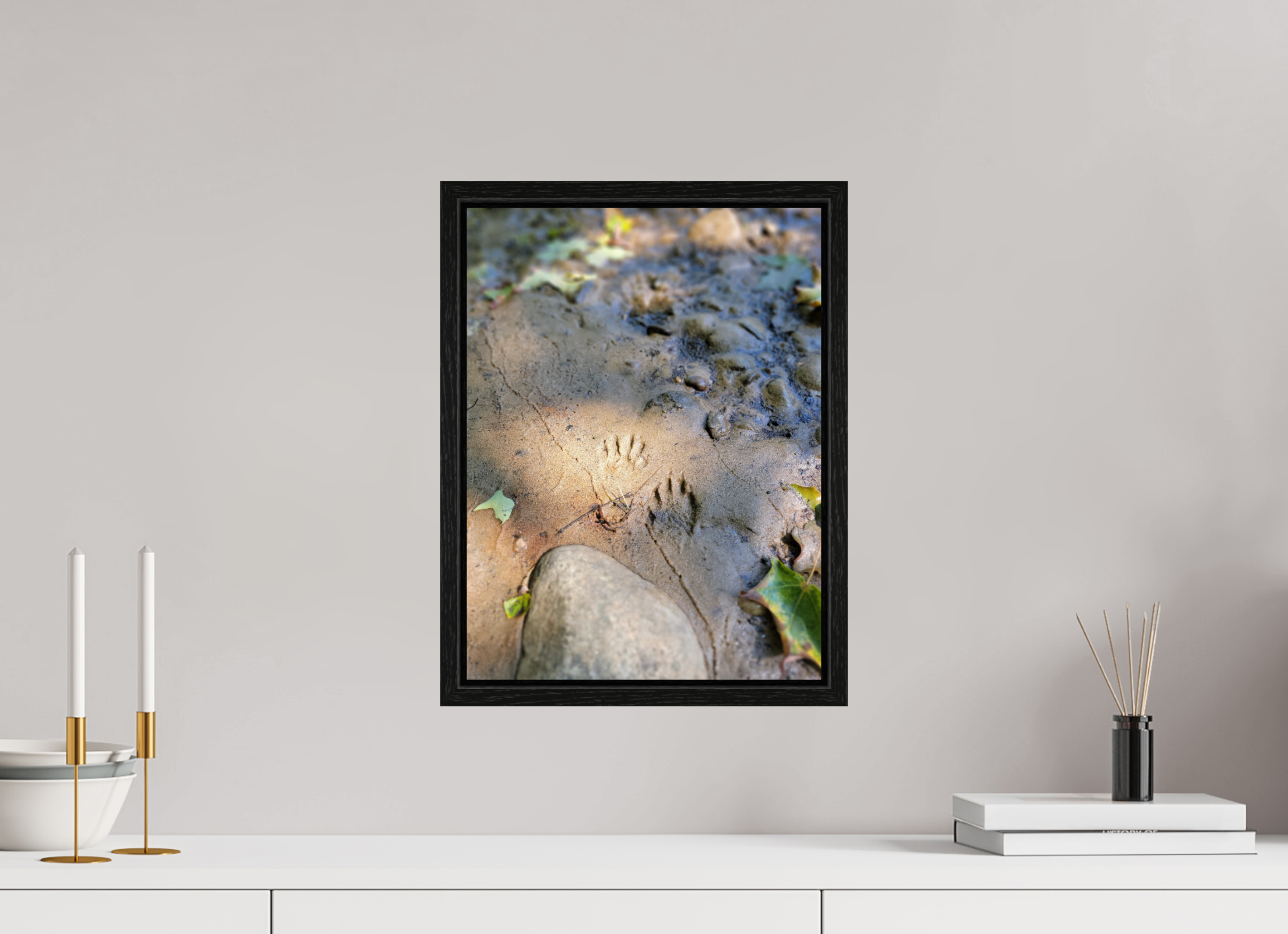 12 x 16″, Floater Frame Echo's Of A Night Walker