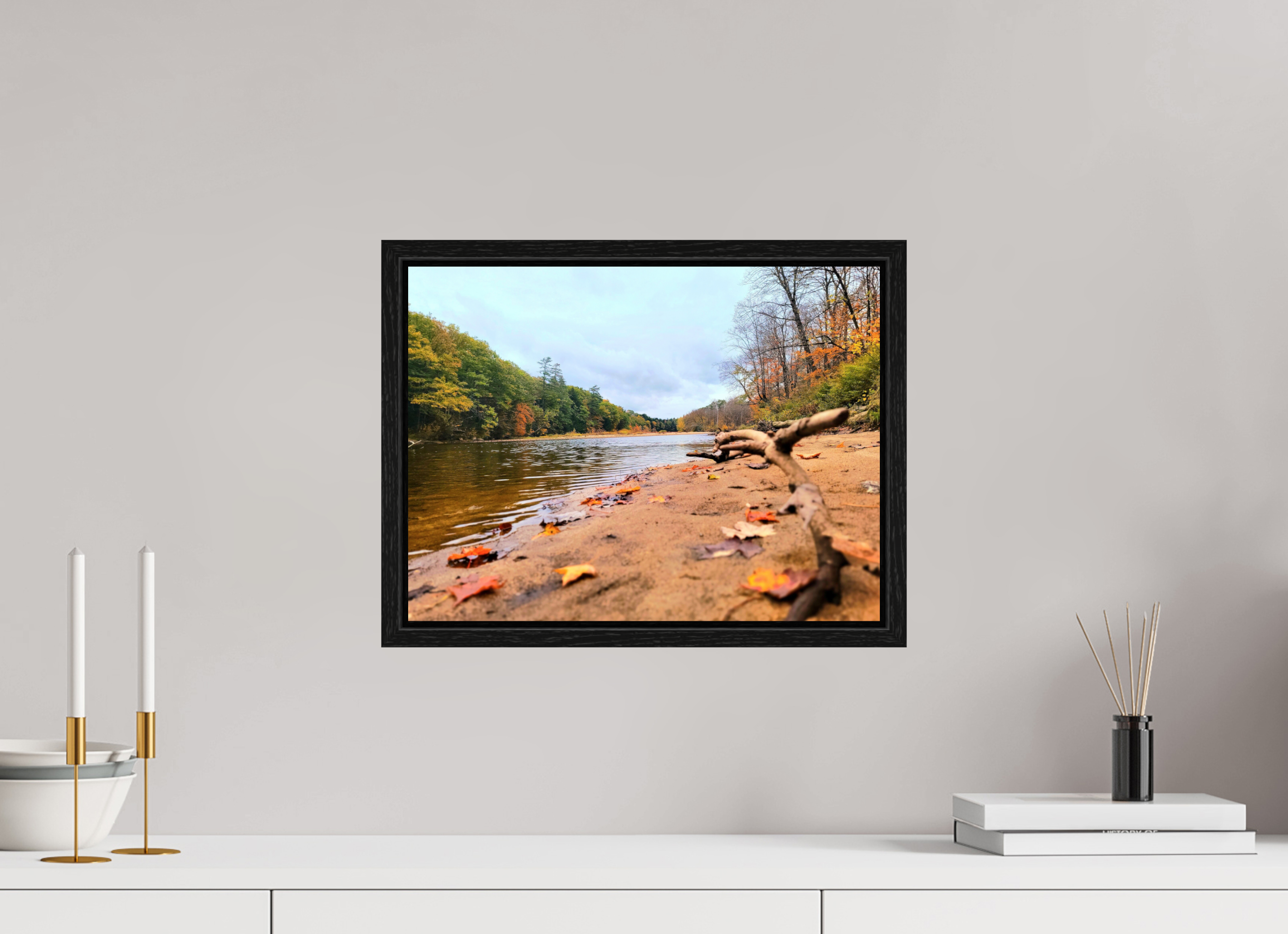 16 x 12″, Floater Frame The Rivers Resting Place