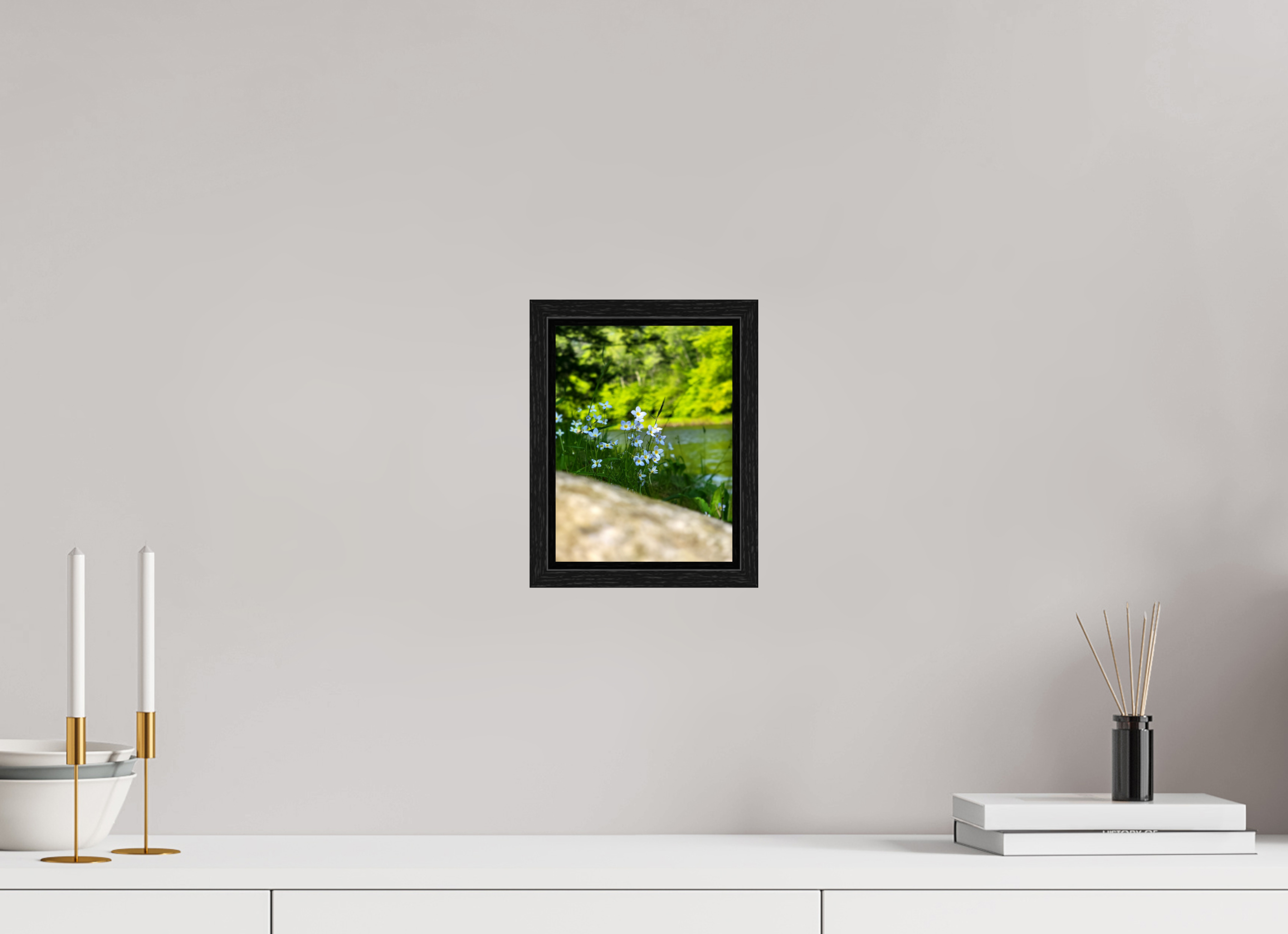 6 x 8″, Floater Frame Little Nothings Worth Rembering