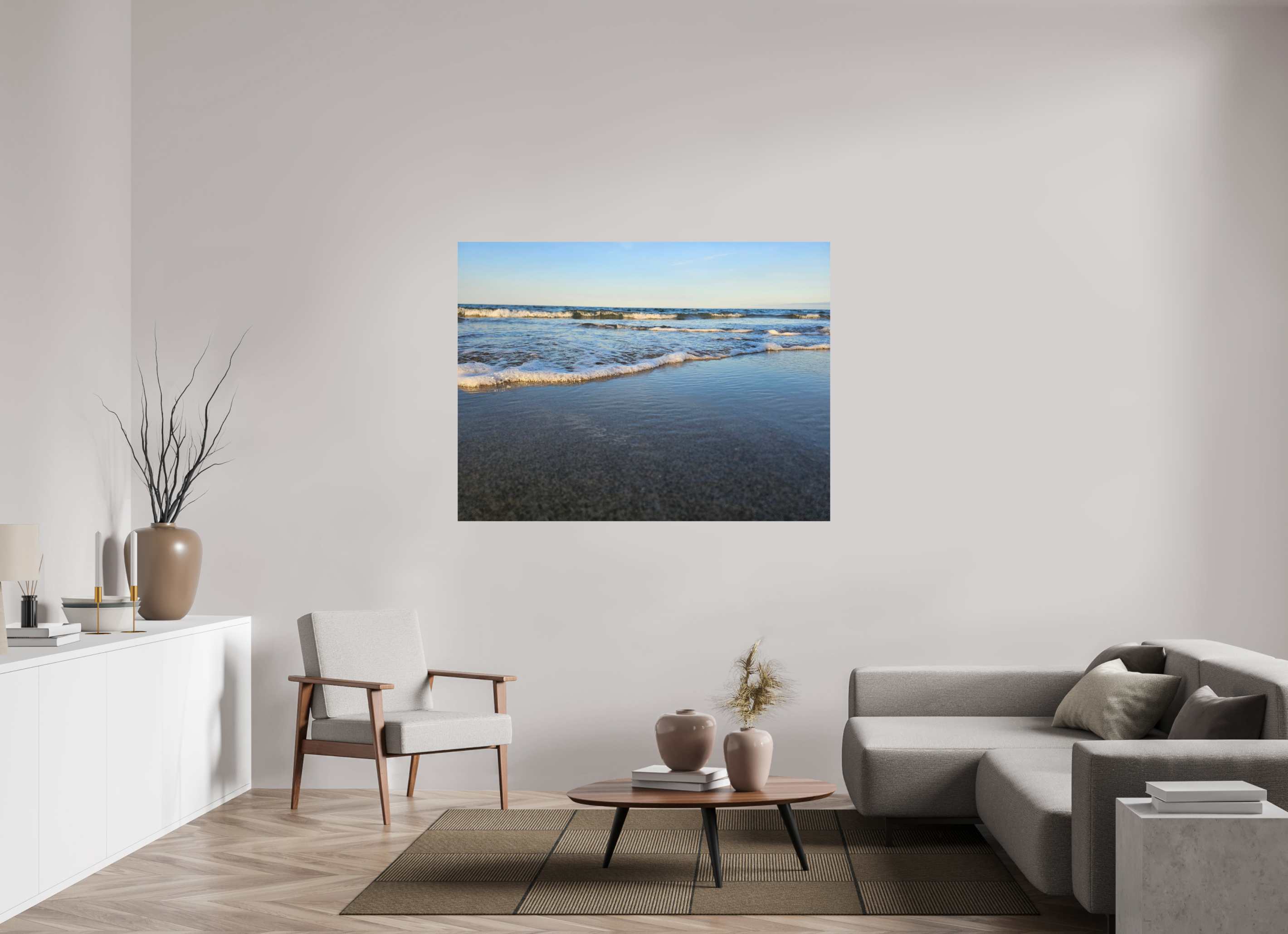60 x 45″, Photo Print On Fuji Crystal DP II The Quiet Shore