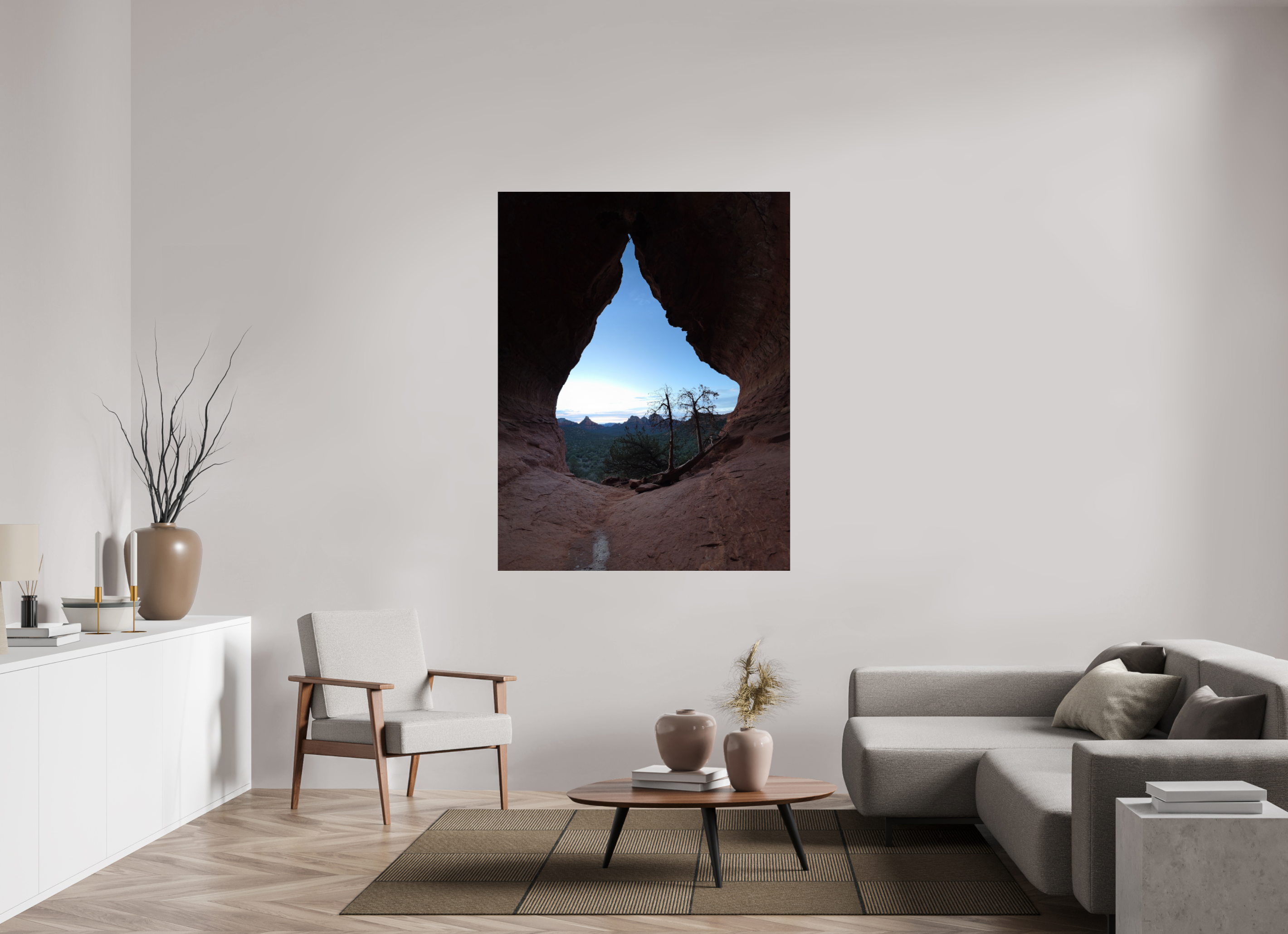 47 x 60.9″, Photo Print Under Acrylic Glass Where Light Is Born