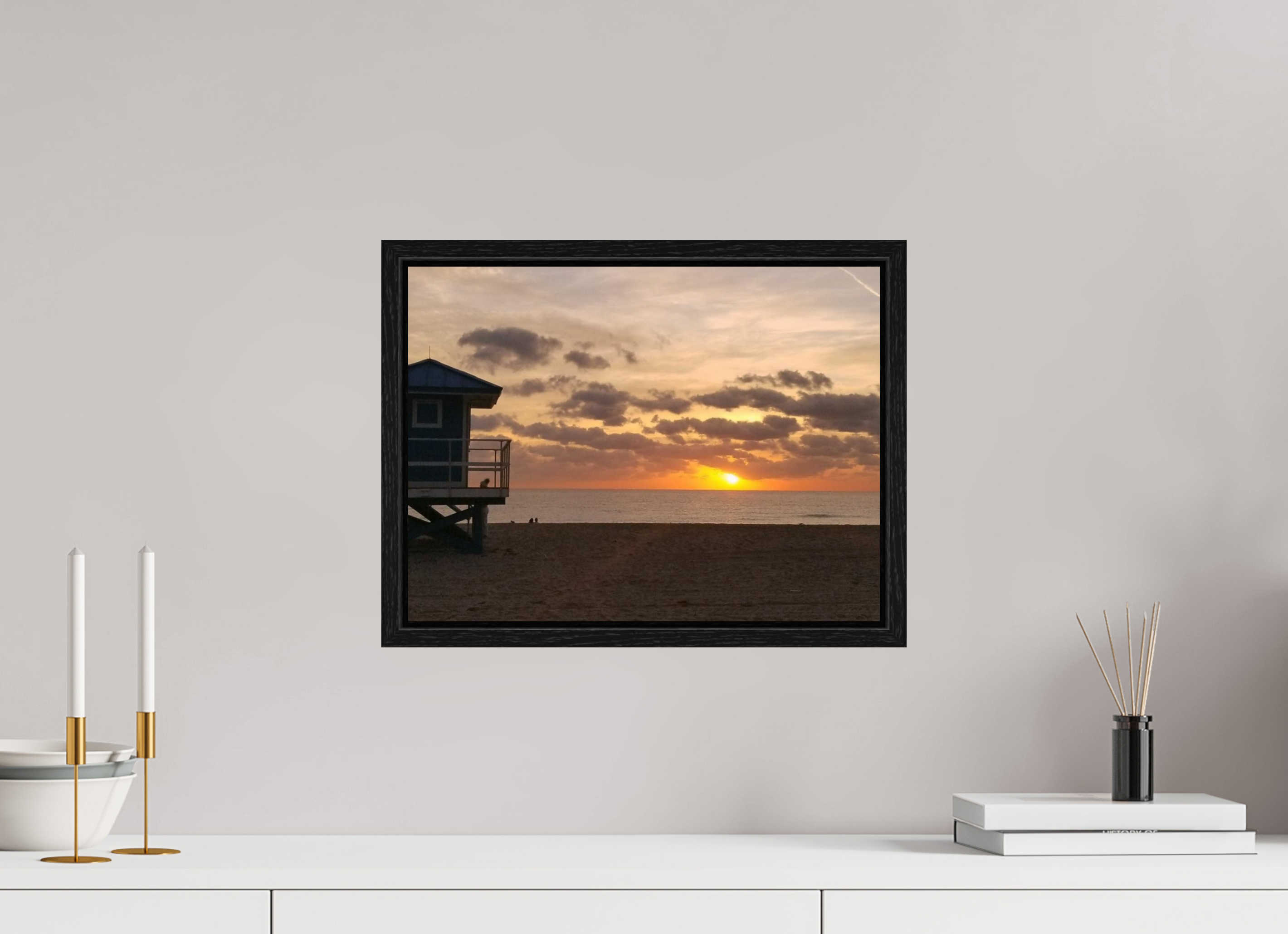 16 x 12″, Floater Frame The Hampton Sky