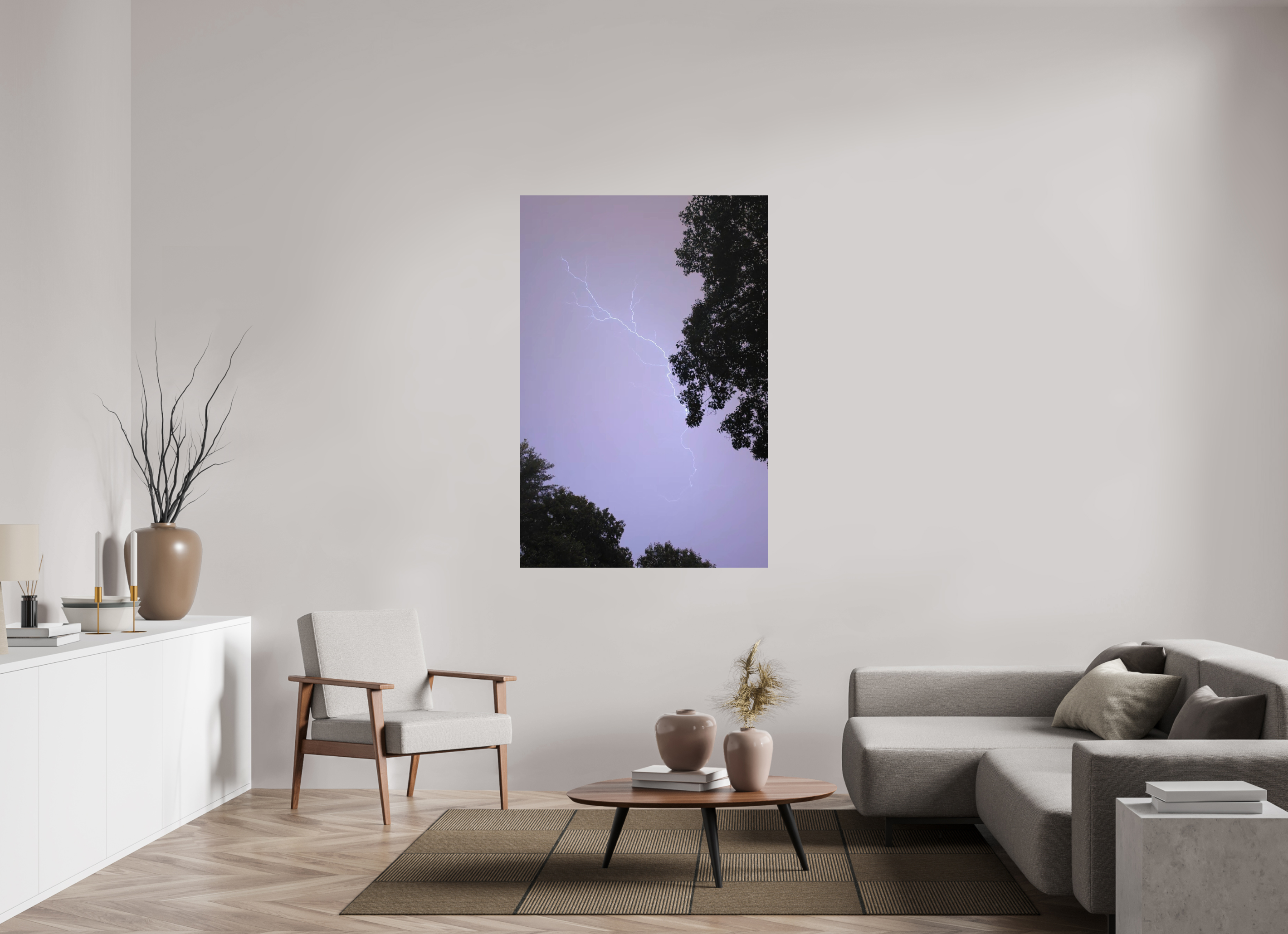 40 x 60″, Photo Print On Fuji Crystal DP II The Mad Sky