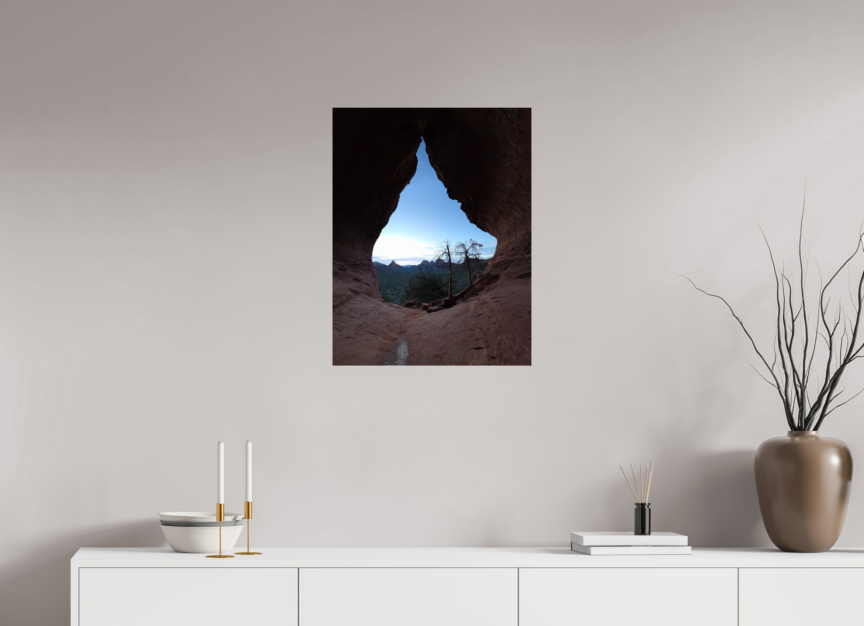 20 x 25.9″, Photo Print Under Acrylic Glass Where Light Is Born