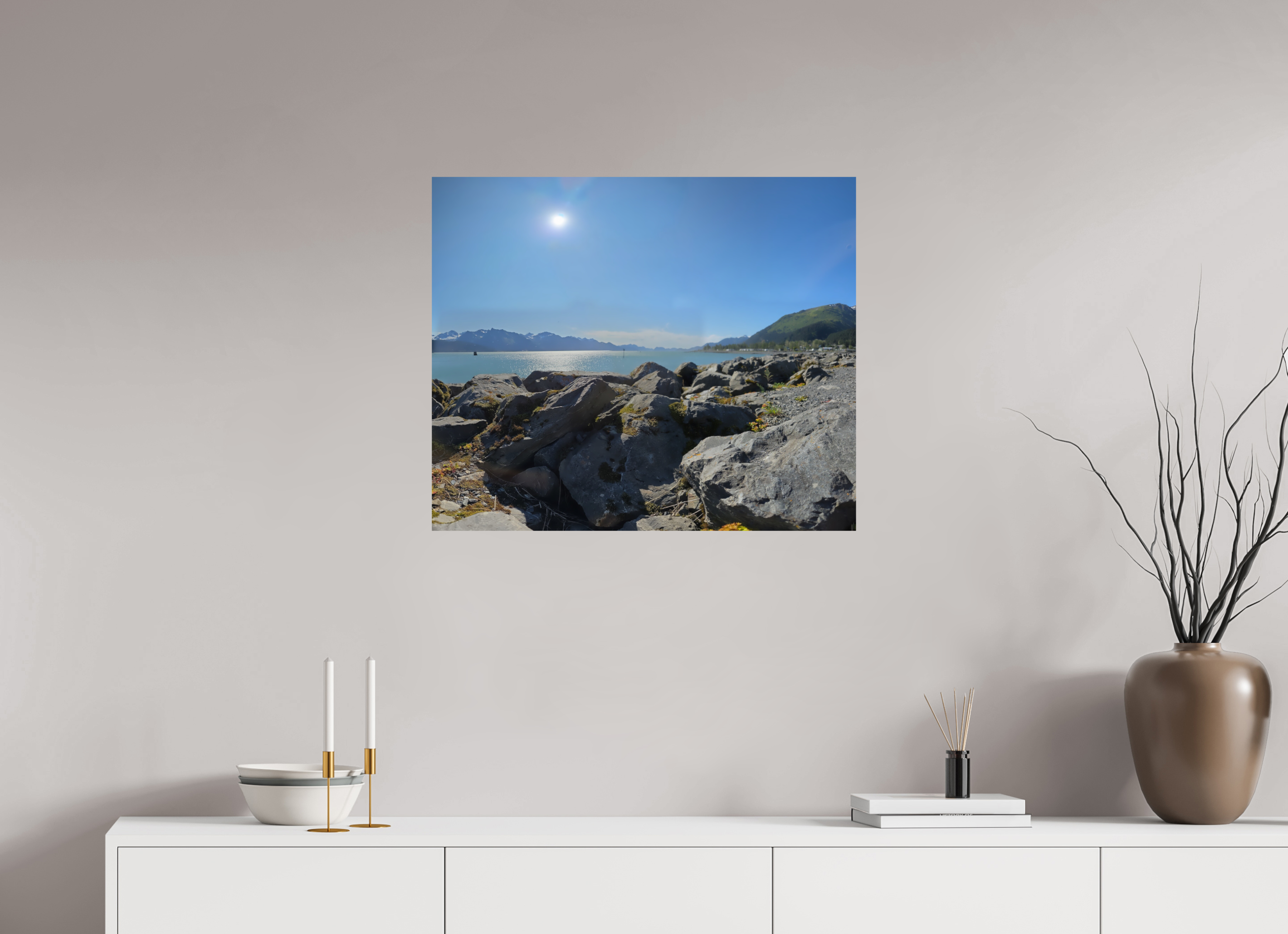 28.8 x 24″, Photo Print On Fuji Crystal DP II The Seward Sun