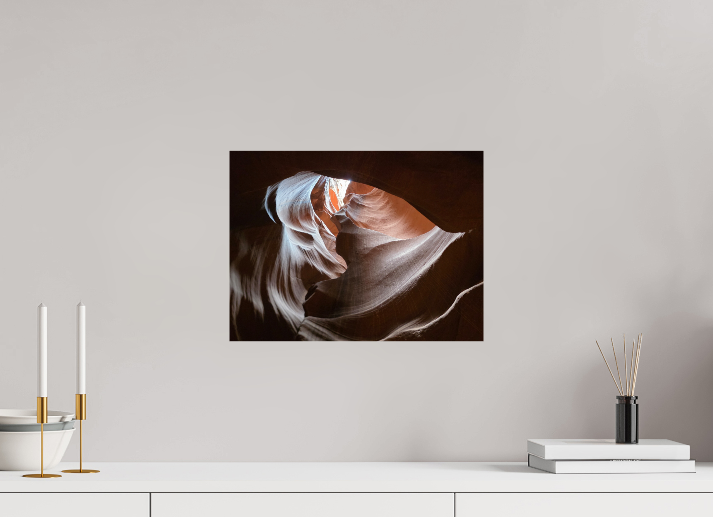 16 x 12″, Photo Print On Fuji Crystal DP II The Hidden Heart of Antelope Canyon