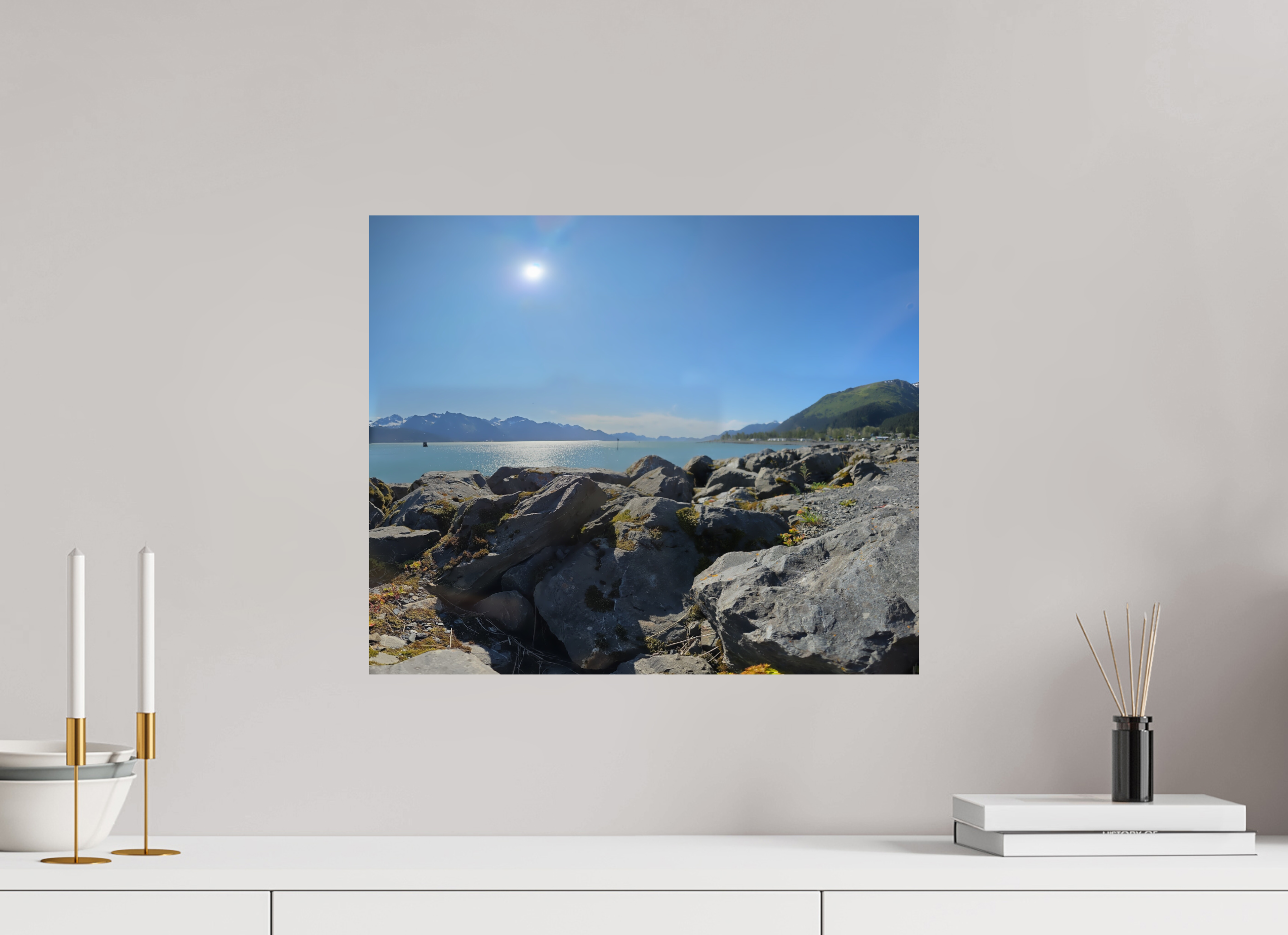 19.2 x 16″, Photo Print On Fuji Crystal DP II The Seward Sun