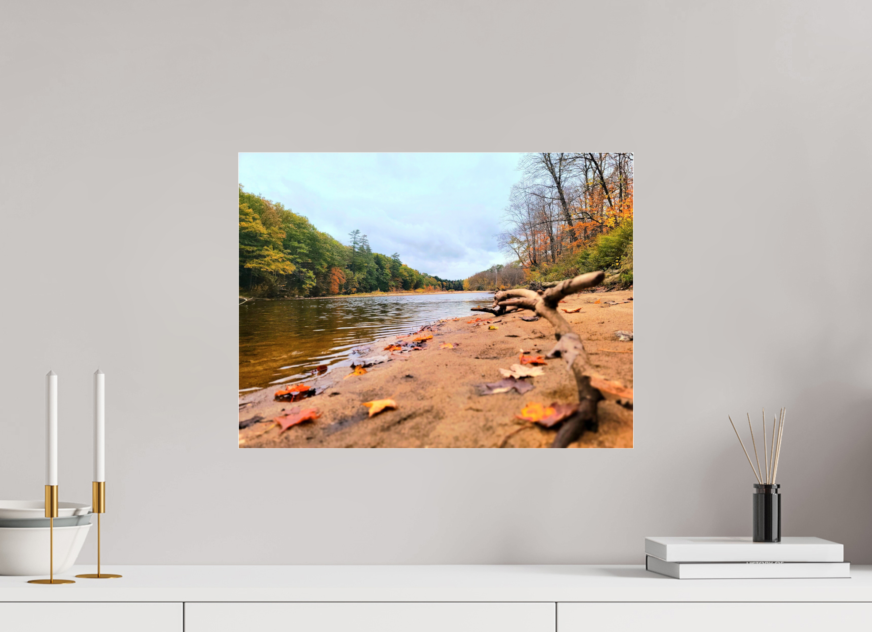 20 x 15″, Photo Print Under Acrylic Glass The Rivers Resting Place