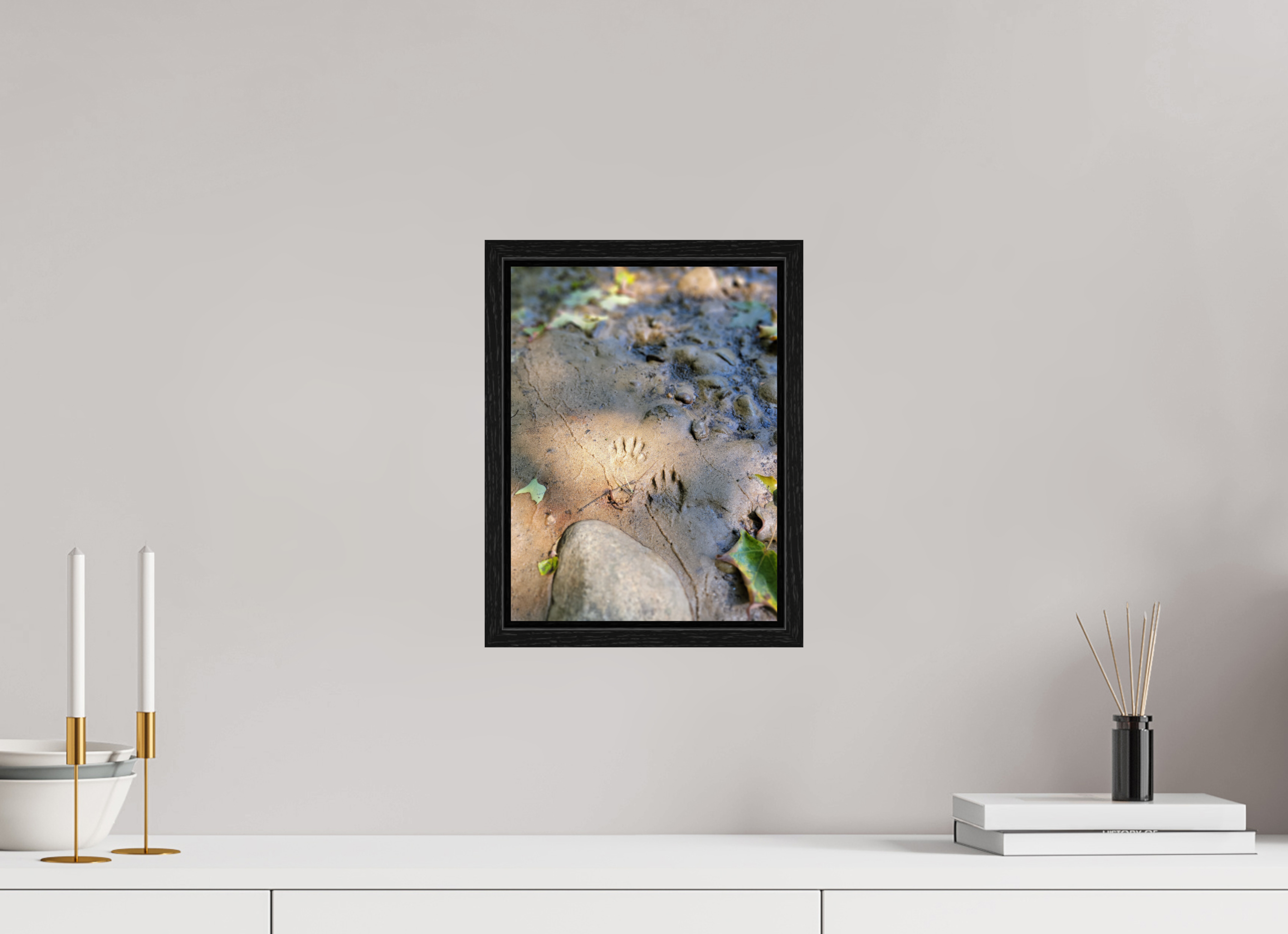 9 x 12″, Floater Frame Echo's Of A Night Walker