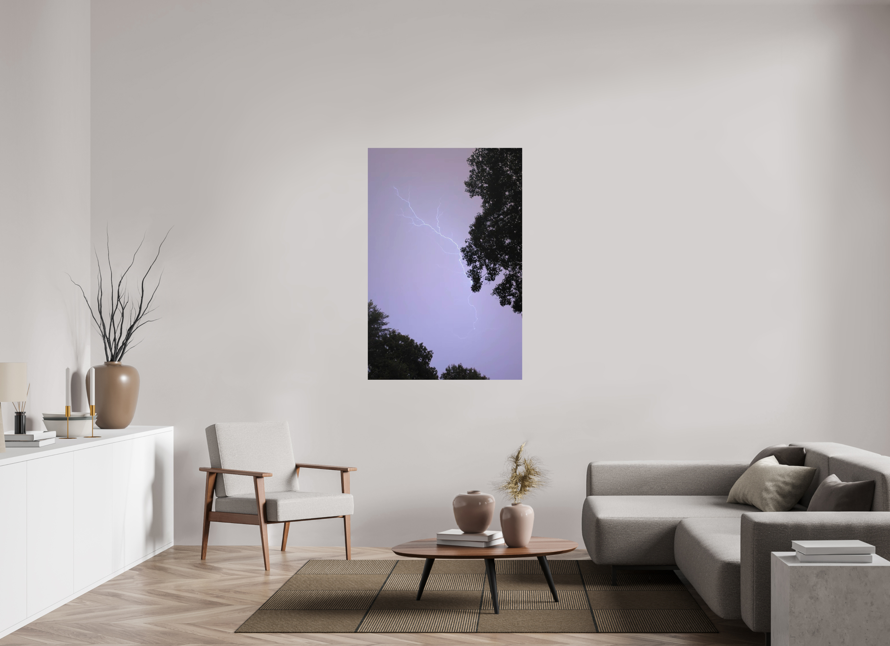 36 x 54″, Photo Print On Fuji Crystal DP II The Mad Sky