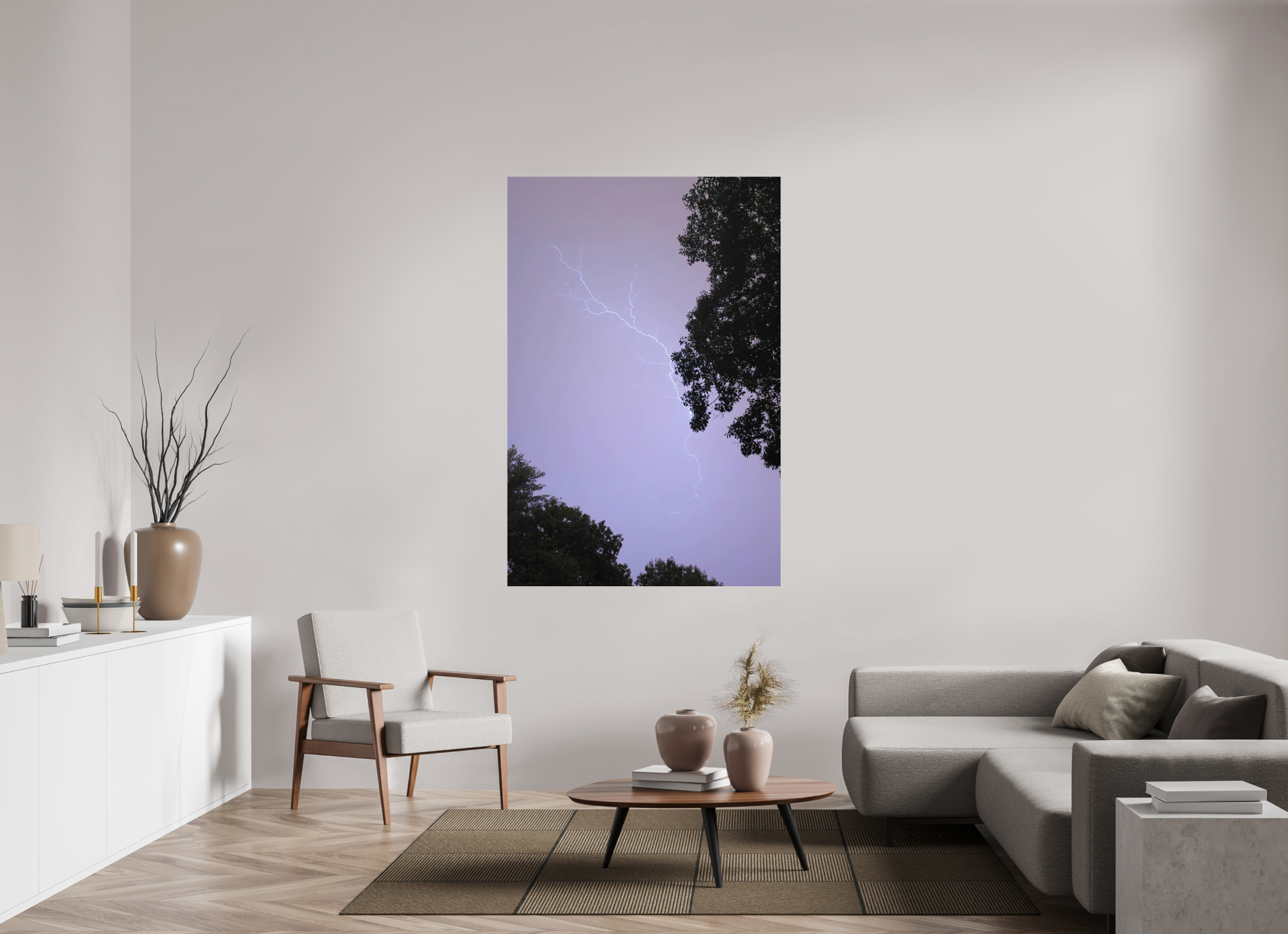 44 x 66″, Photo Print On Fuji Crystal DP II The Mad Sky