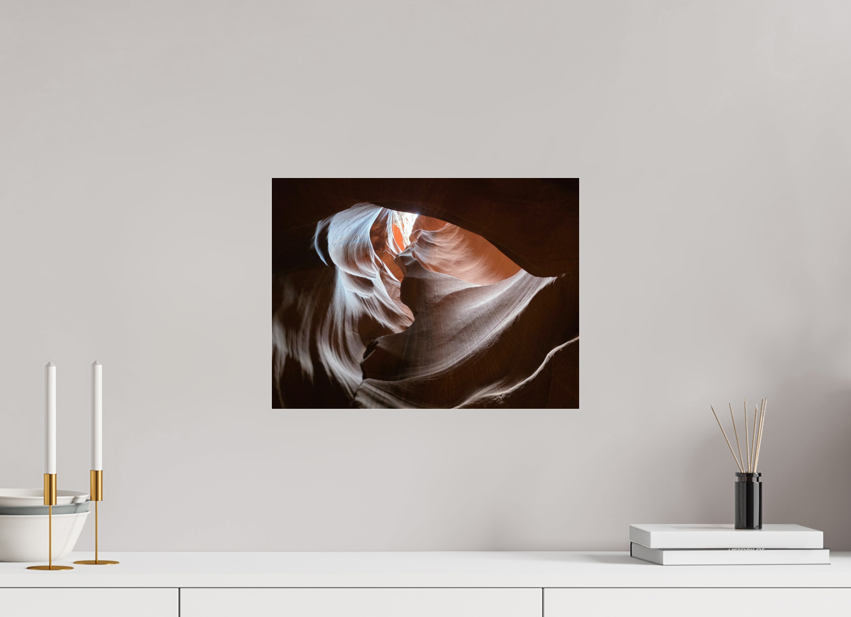 16 x 12″, Photo Print Under Acrylic Glass The Hidden Heart of Antelope Canyon