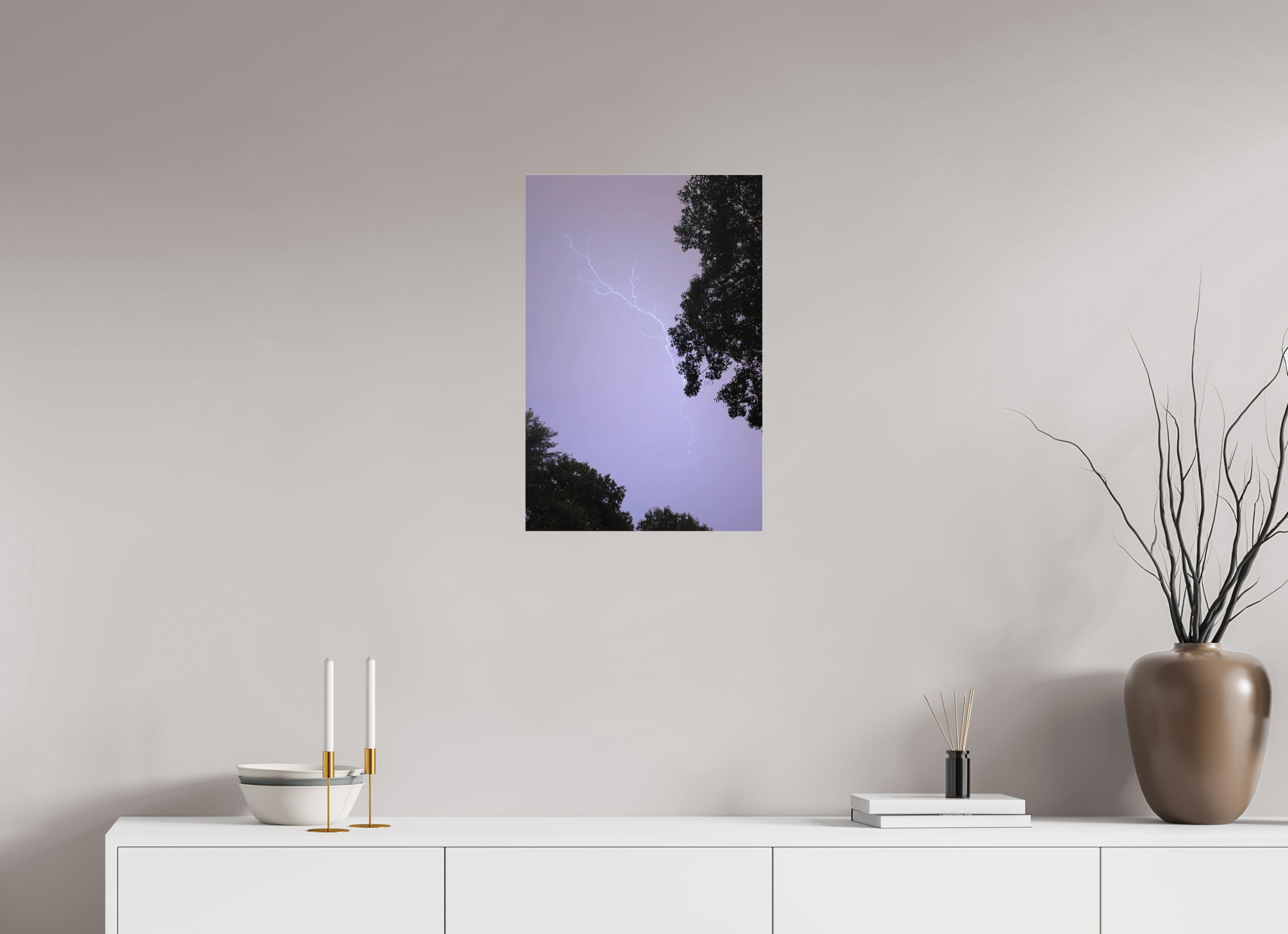 16 x 24″, Photo Print Under Acrylic Glass The Mad Sky