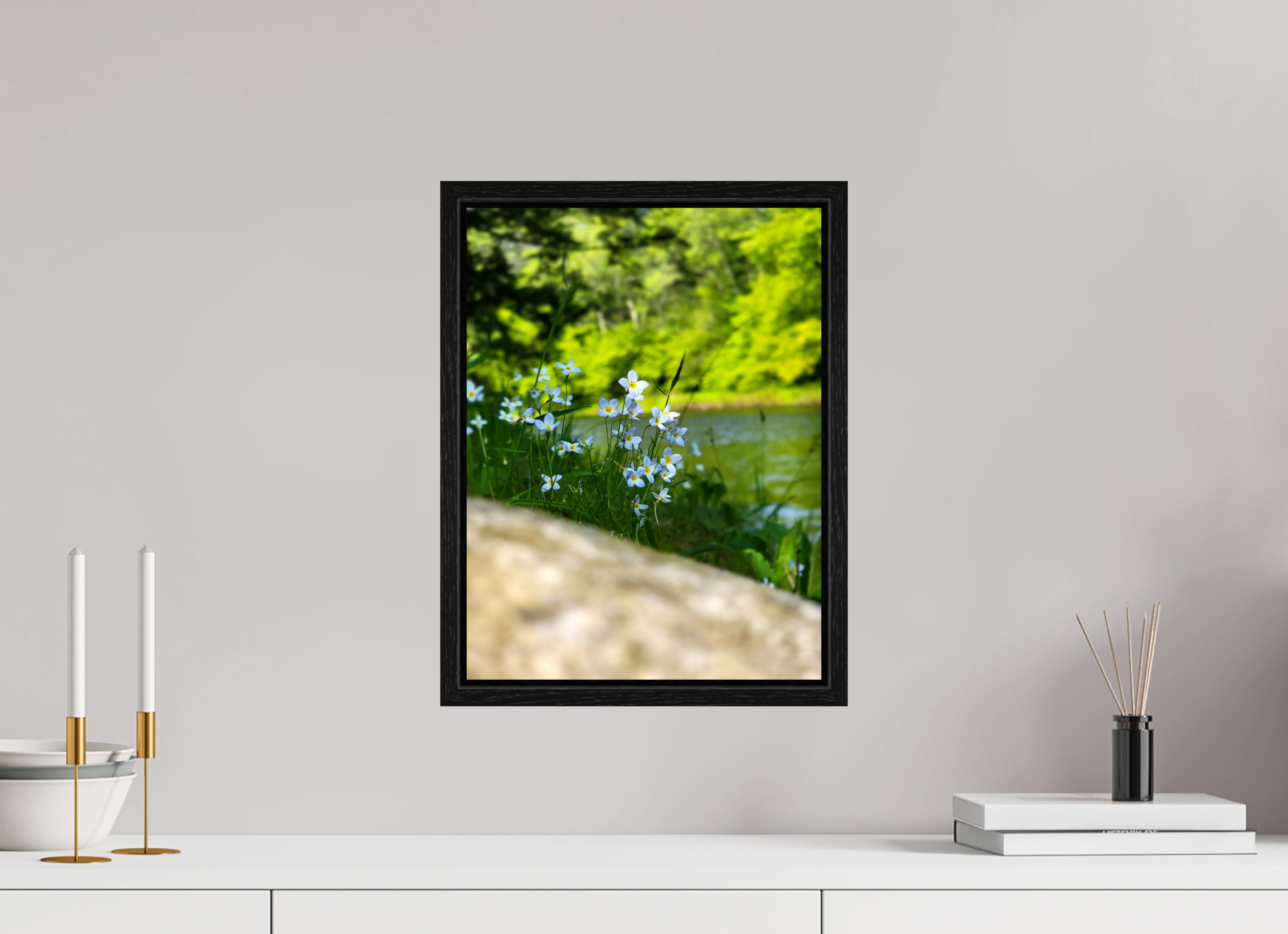 12 x 16″, Floater Frame Little Nothings Worth Rembering