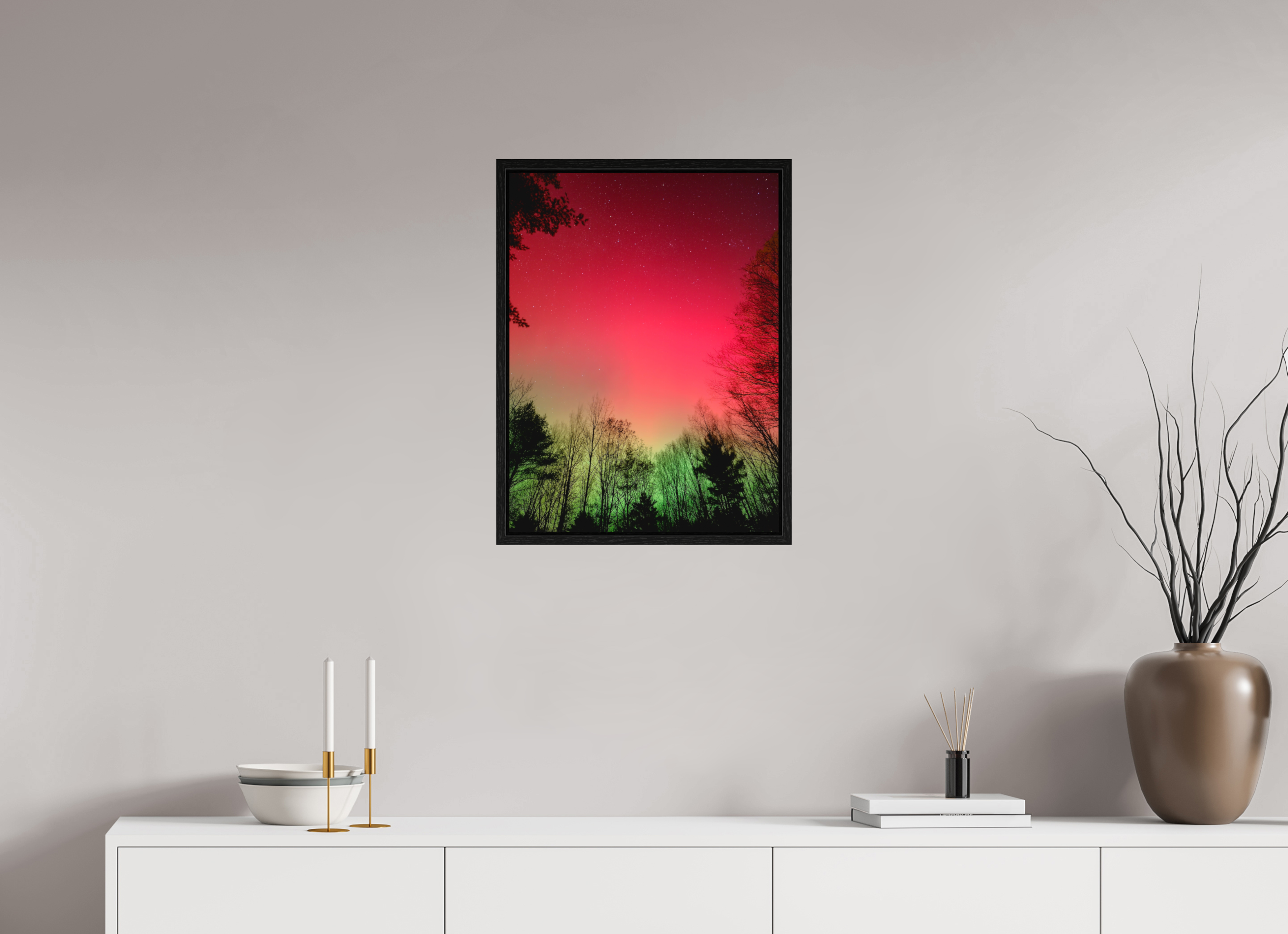 18 x 24″, Floater Frame The Northern Slice