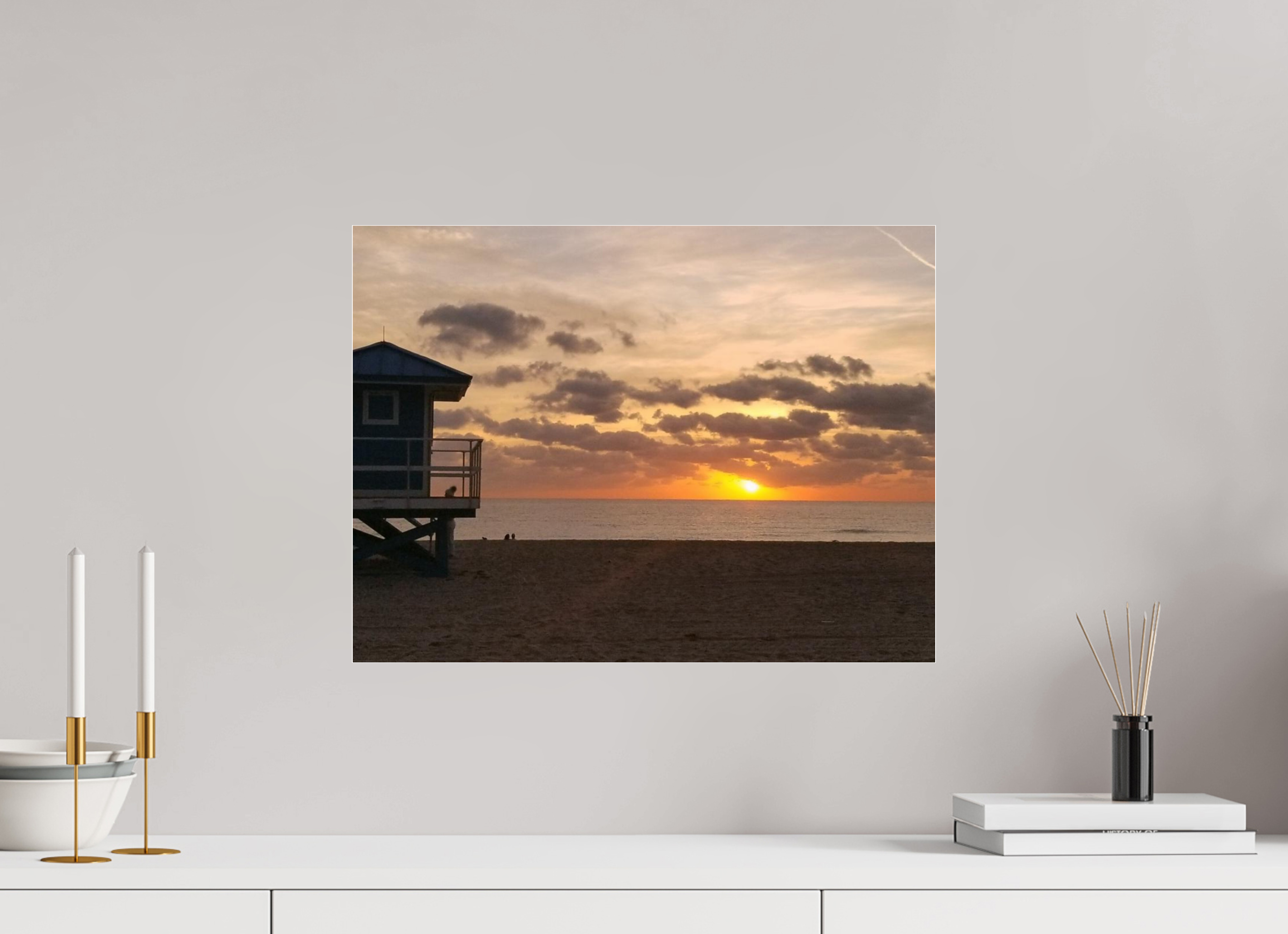 20 x 15″, Photo Print Under Acrylic Glass The Hampton Sky