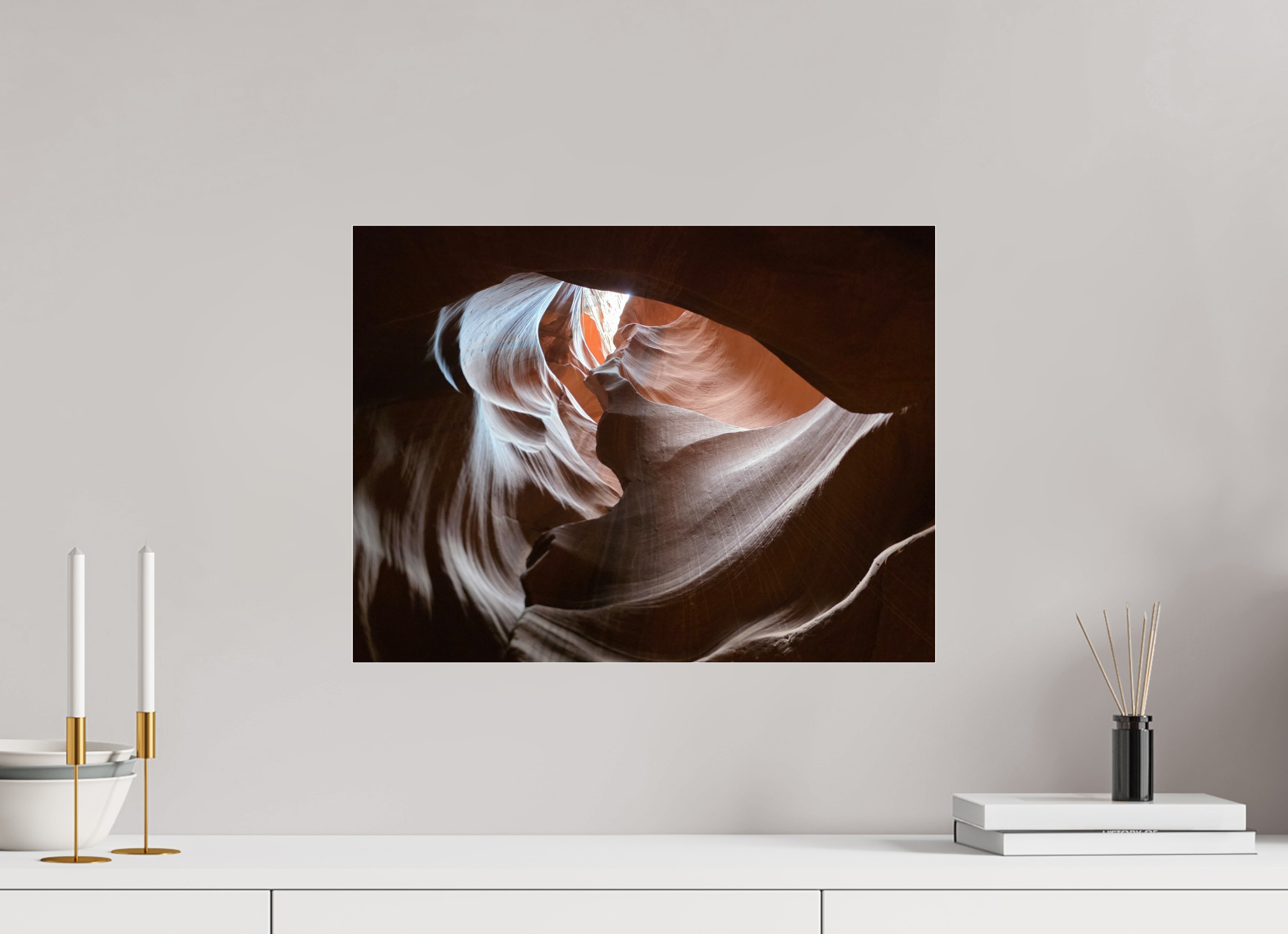 20 x 15″, Photo Print Under Acrylic Glass The Hidden Heart of Antelope Canyon