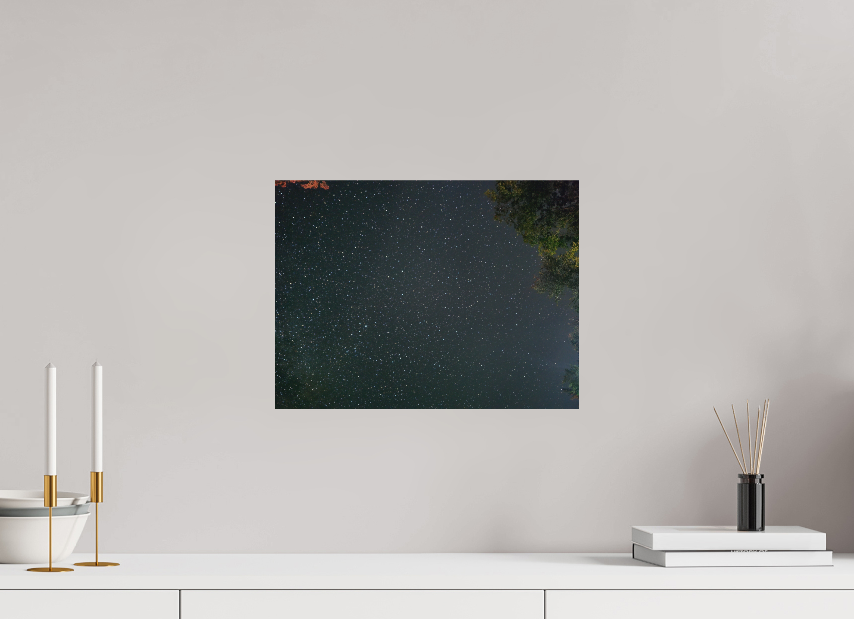 16 x 12″, Photo Print On Fuji Crystal DP II Summer night sky