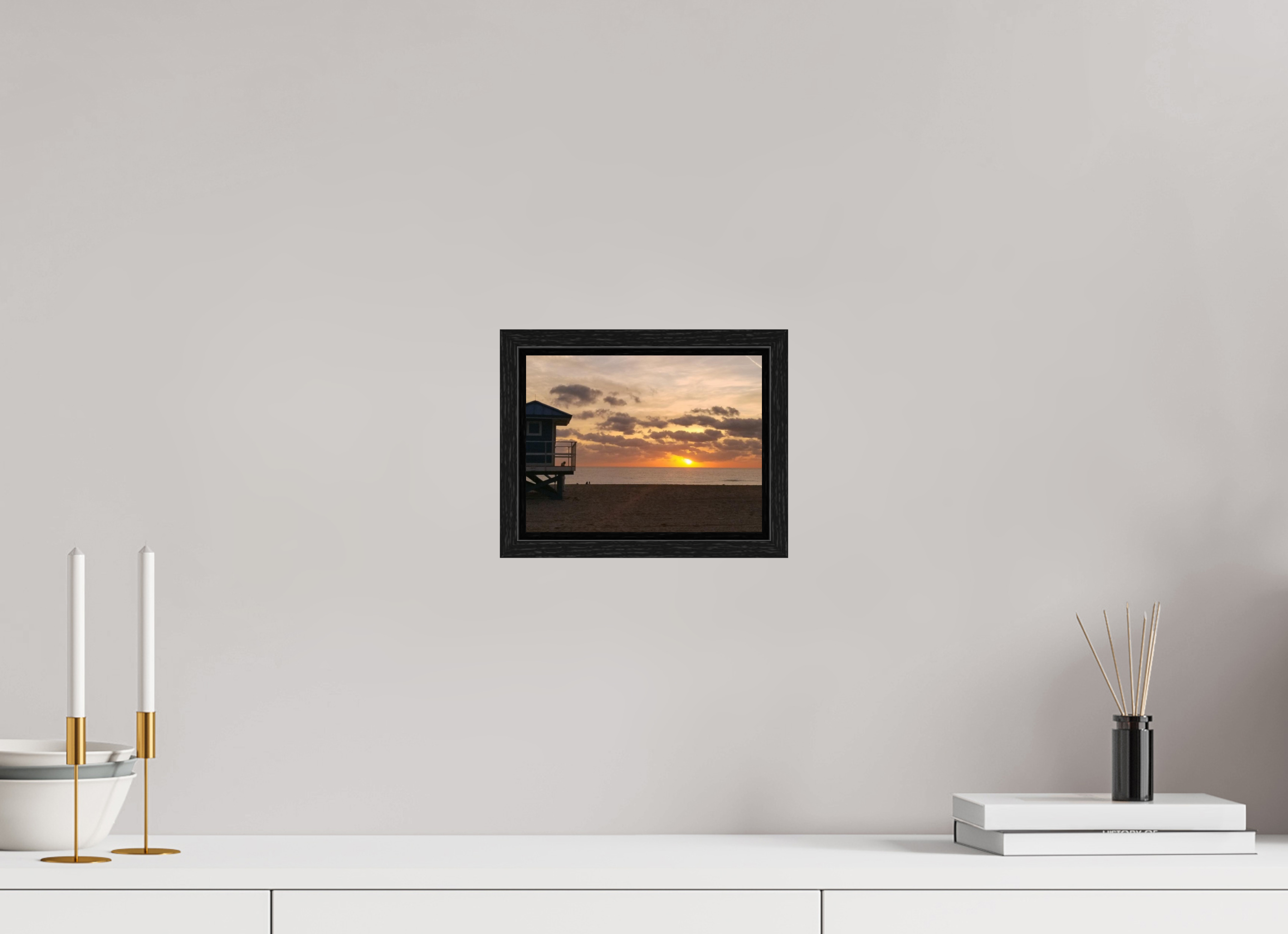 8 x 6″, Floater Frame The Hampton Sky