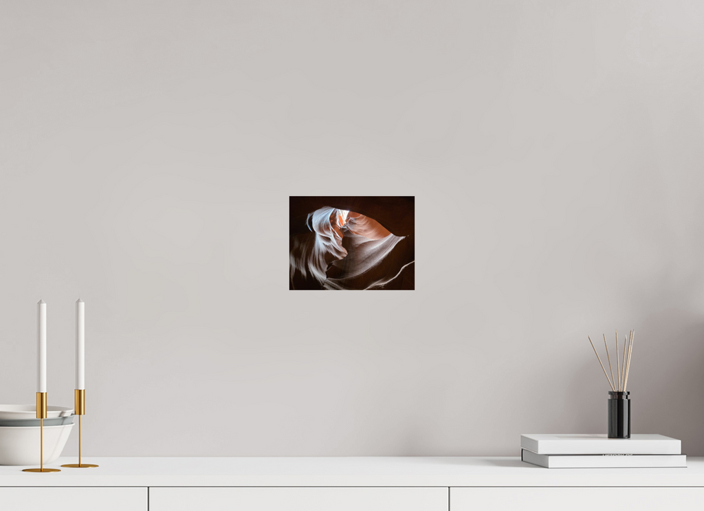 8 x 6″, Photo Print On Fuji Crystal DP II The Hidden Heart of Antelope Canyon